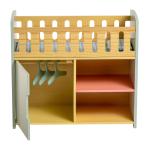 JC Toys/Berenguer - Twiggly Toys - Deluxe Wood Crib Station - мебель